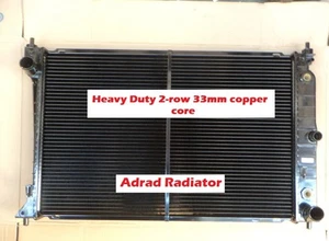 Radiator For Ford Falcon AU AUIl AUIII AutoMan 6Cly V8 CopperCore*ADRAD*Fairlane - Picture 1 of 11