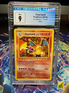 Charizard Evolutions 11/108 Holo CGC 9: Mint - Picture 1 of 2