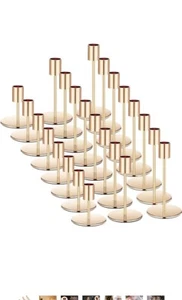 Sieral Candle Holders Bulk Taper Candlesticks Holders Set Modern Decorative M... - Picture 1 of 5