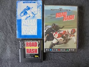 ROAD RASH I - Sega Mega Drive Megadrive - PAL VGC Complete - Picture 1 of 5