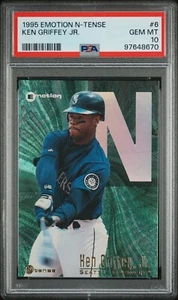 1995 Emotion N-Tense Ken Griffey Jr #6 PSA 10 #8670 - Bild 1 von 2