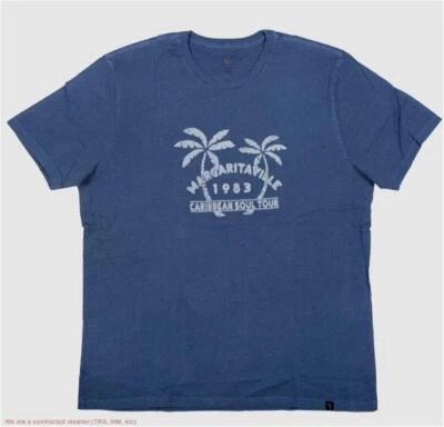 Camiseta azul Jimmy Buffett Margaritaville 1983 Caribbean Soul Tour nueva con etiquetas - XXL Foto 1 de 3