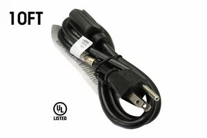 Cable de extensión eléctrico premium de 10 pies y 10 pies NEMA 5-15P a 5-15R UL - Imagen 1 de 2