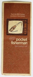 Vintage pocket Pro Fishing Brochure Old Fishing Rod - Picture 1 of 3