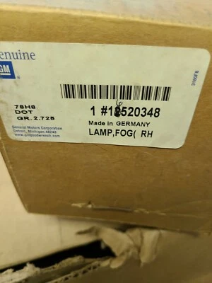 NUEVO Faro antiniebla Oldsmobile Cutlass Cruiser Ciera Buick Century Pontiac 6000 OE 92 Foto 1 de 4