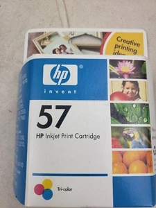 HP 57 Tri-Color Ink Cartridge C6657AN Genuine New Exp:2005 - Picture 1 of 3