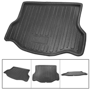 Rear Trunk Cargo Mat Liner Boot Floor Tray Carpet Fit Toyota RAV4 2013-18 Black - Foto 1 di 11