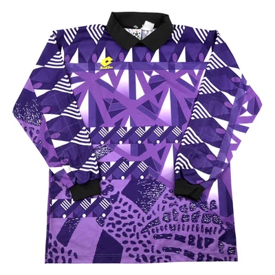 Camiseta De Colección Fiorentina Para Hombres XL Púrpura Lotto Años 90 Portero Camisa Italia GK 🔥 Foto 1 de 4