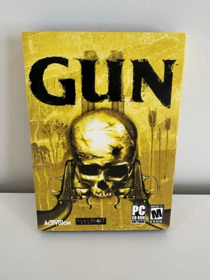 Gun PC CD-ROM Computer Neversoft Video Game 2005 Complete w Manual - Image 1 of 3