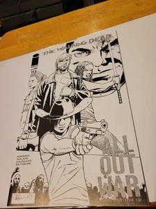 The Walking Dead #115 Cover N Midnight Release Sketch Variant Image Comics - Bild 1 von 11