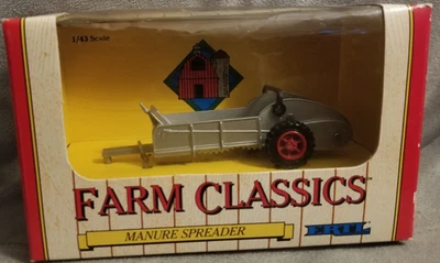 ERTL Farm Classics Manure Spreader 1/43 Die Cast #2846 1991 NIB - Image 1 of 4