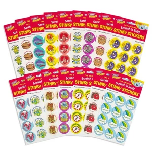TREND ENTERPRISES INC. T-83926 Retro Scratch 'n Sniff Stinky Stickers Summer - Picture 1 of 1