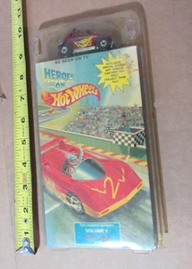 vintage Heroes on Hot Wheels valiant vs valiant 1991 VHS with 1993 VW Volkwagen - Picture 1 of 12