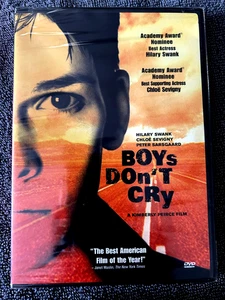 Boys Don't Cry (DVD 2000 LGBTQ NEW) Hilary Swank, Chloë Sevigny, Peter Sarsgaard - Picture 1 of 2