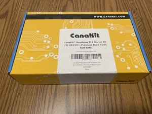 CanaKit Raspberry Pi 4 Starter Kit 4GB - New (sealed box) !!! FREE SHIPPING !!! - Afbeelding 1 van 2