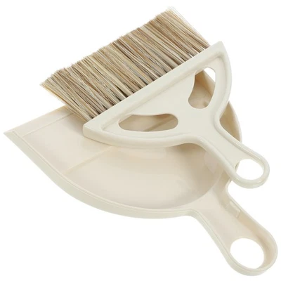  Cleaning Brush Dust Remover Computer Kit Broom with Dustpan Keyboard - Image 1 of 4