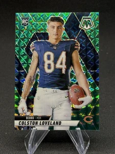 Colston Loveland 2025 Panini Mosaic Rookie Variation SP Green Mosaic Prizm Bears - Bild 1 von 2