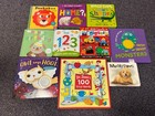 10 Babies Picture Board Books Bundle For Toddlers lift the flap / Story book lot