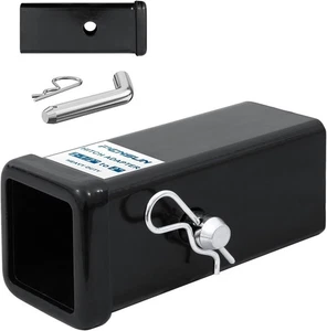 🆕  2.5" to 2" Hitch Receiver Adapter Fit for 2-inch Trailer Hitch Attachments - Picture 1 of 8