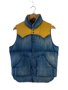 Rocky Mountain Featherbed Down Vest, Size 40, Denim, IDG, 150-482-62 - Picture 1 of 4