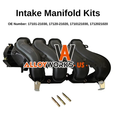 17101-21030 Intake Manifold Fit 00-05 Toyota Echo 1NZ-FE Scion xA xB L4 1.5L - Image 1 of 4