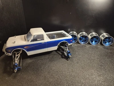 TRAXXAS REVO RD LOGICS SHOW TRUCK ALL ALUMINUM NITRO 3.3 SHELF QUEEN 1/8 1/10 - Image 1 of 4