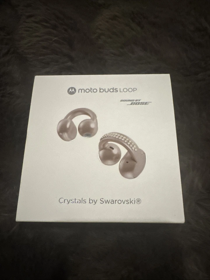 Motorola Moto Buds Loop Sound por Bose Swarovski Cristales PANTONE Roble Francés Nuevo Foto 1 de 1