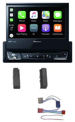 Pioneer DVD Bluetooth DAB USB MP3 Autoradio für Audi A3 8L TT 8N bis 99 Aktivsys - Bild 1 von 4