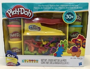 Play-doh Fun Factory Deluxe Set, 30+ Tools & 6 Cans, - Picture 1 of 13