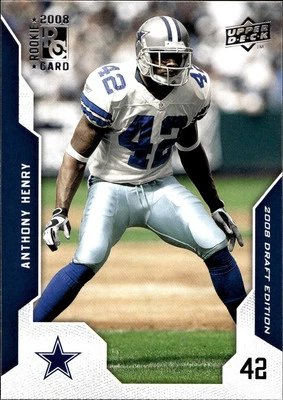 2008 Upper Deck Draft Edition #128 Anthony Henry - Image 1 of 2