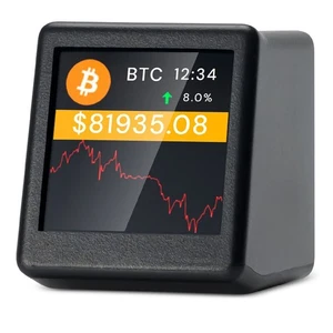 2.4G Crypto Tracker Krypto Preisanzeige Krypto Tracker für NerdMiner A I9A8 - Bild 1 von 8