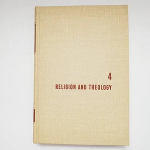 The Great Ideas Program Vol 4 Religion & Theology 1961 Vintage Book Reference HC - Imagen 1 de 18