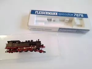 FLEISCHMANN ECH N. REF 7878. PICCOLO. LOCOMOTIVE VAPEUR SARRE 78317. ETAT NEUF - Picture 1 of 16
