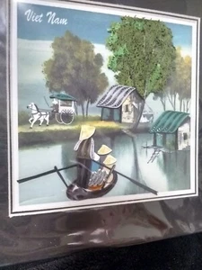 Print Of Vietnam. Very Good Condition. In Original Packaging. 8x 8 - Picture 1 of 1