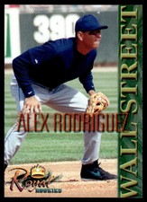 2000 Royal Rookies Futures Wall Street Alex Rodriguez Limited Edition Alex