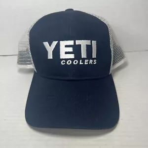 Yeti Coolers SnapBack Baseball Mütze Cap Navy Blau Atmungsaktiv Netz Grüner Rand 2014 - Bild 1 von 15
