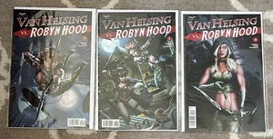 Van Helsing vs Robyn Hood #2,3,4 Zenescope NM - Imagen 1 de 1