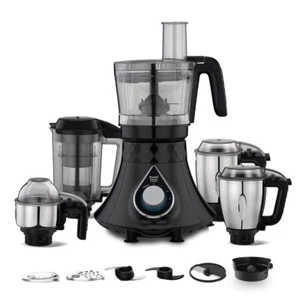 Preethi Plastic Zodiac Cosmo Mixer Grinder For Kitchen Black(Mg236) - Picture 1 of 7