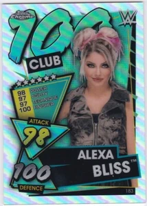 2021 Topps Chrome WWE Slam Attax #183   Refractor  ALEXA BLISS - Picture 1 of 1
