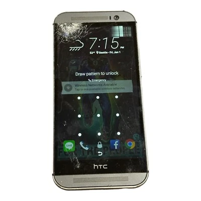 HTC One HTC6525L Smartphone - FOR PARTS - Verizon - Image 1 of 4