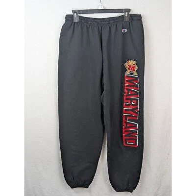 Pantalones deportivos Maryland Terrapins Champion Eco polar para hombre talla grande Foto 1 de 4