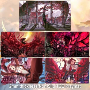 Yu-Gi-Oh! Playmat Akiza Izinski Black Rose Dragon TCG Mat Trading Card Game Pad - Picture 1 of 13