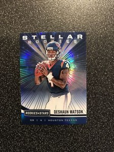 DESHAUN WATSON 2017 Stellar Rookies & Stars ROOKIE RC CARD# 1 [FACTORY MARK]