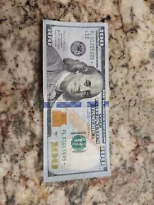 Billete de 100 dólares estadounidenses 2017A Star Note número de serie bajo PL01005605* Muy Raro - Imagen 1 de 4