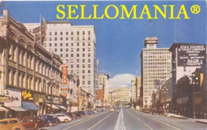 POSTKARTE MAIN STREET SALT LAKE CITY UTAH CC04977 USA - Bild 1 von 1