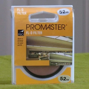 Promaster 52mm FL-D Fluorescent Light Density Filter in Capsule in Box EXC JAPAN - Picture 1 of 4