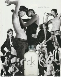 Publicité papier- advertising paper - One de Calvin Klein - Picture 1 of 1