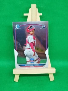 2023 Bowman Chrome Prospect #BCP-27 Rickardo Perez - Philadelphia Phillies - Picture 1 of 2