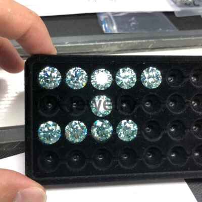 3.0~10.0mm Round Loose Moissanite Store Jewelry Gemstone With GRA Certificate - Image 1 of 4