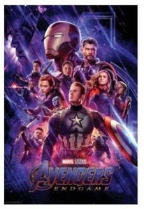 MARVEL COMICS AVENGERS ENDGAME ROLLED POSTER PRINT DECORATIVE WALL HANGING #22 - Foto 1 di 1